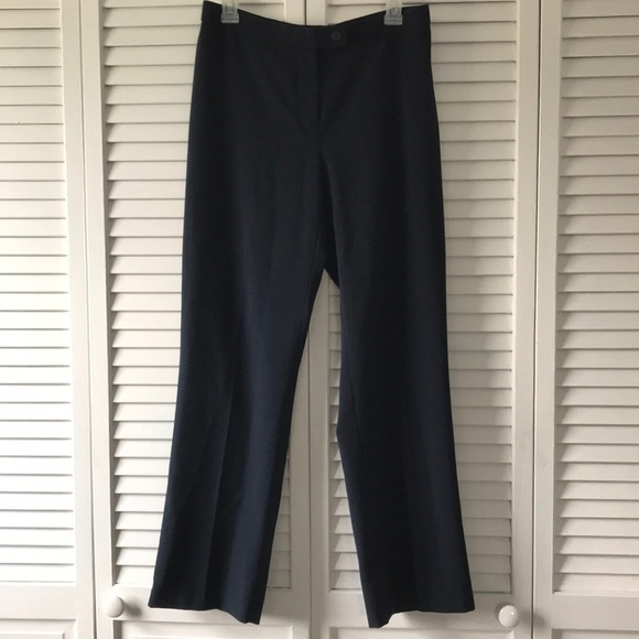 Worthington Petite Stretch Navy Blue Pants - Picture 1 of 7